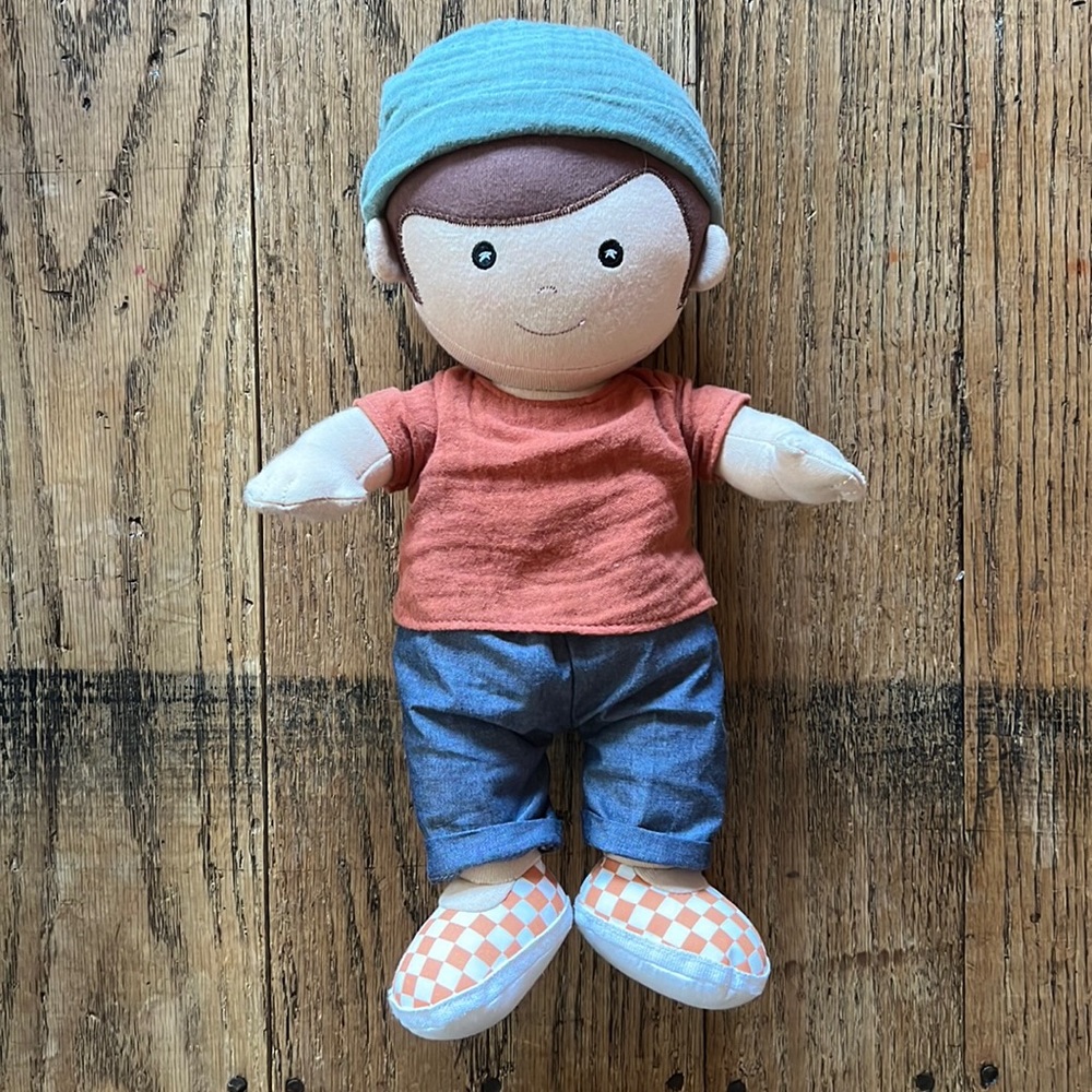 Apple Park Organic Plush Doll-Levi